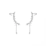 Серьги-кисточки с зажимом (пара)