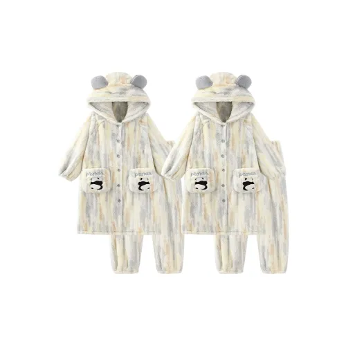 O'MESIK Пижамный комплект унисекс абрикосовый