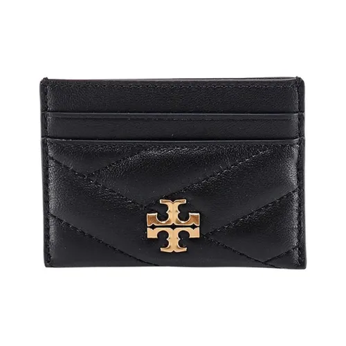 TORY BURCH Kira (Красный) Кожа Держатель для карт Унисекс Черный Черный Золото