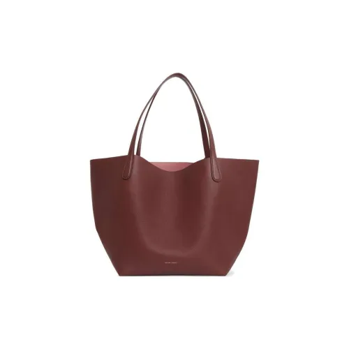 MANSUR GAVRIEL Телячья кожа Тоут Сумка Сумка для покупок Сумка на плечо Сумка Женская Бургунди