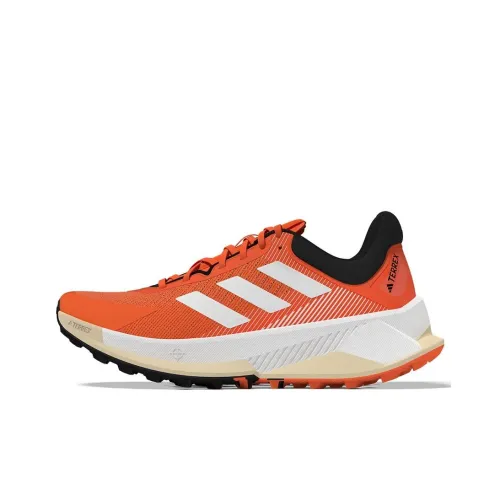 adidas Terrex Soulstride Slip Resistant Abrasion Resistant Низкий Топ Беговые кроссовки Мужской Оранжевый