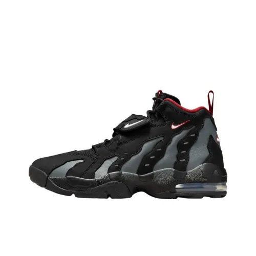 Nike Air DT Max 96 'Falcons' Устойчивый к истиранию MID Топ Винтажные баскетбольные кроссовки Мужские Черные Красные