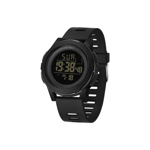 Rlychee Студенческие часы Электронный механизм Унисекс Черный циферблат