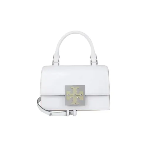 TORY BURCH BON Спилок коровьей кожи Сумка через плечо Сумка Мини Женская Белая