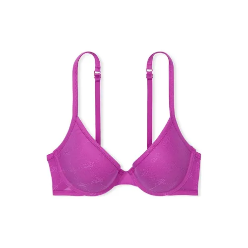 Victoria's Secret Розовый Wear Everywhere PUSH Up Бюстгальтер Berry Bliss Бюстгальтер Женские Розово-красный