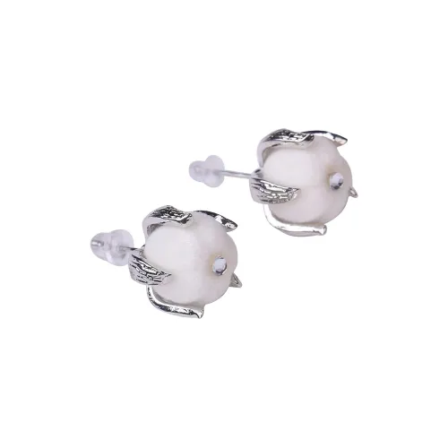 BLESSED BULLET S925 Серебряные Серьги-гвоздики из стерлингового серебра Женские