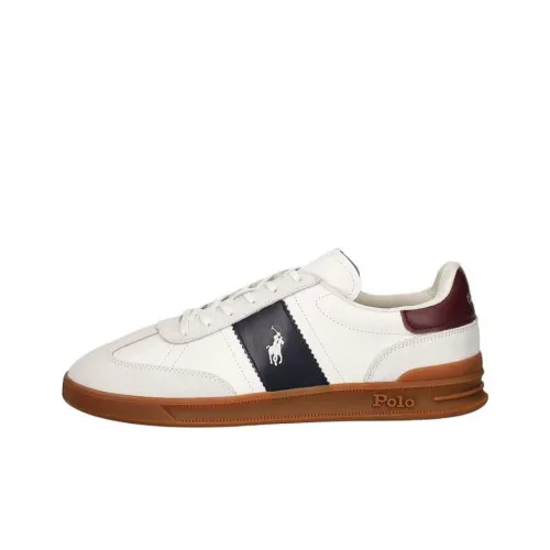 Polo Ralph Lauren Hrt Aera PP Low Топ Скейтборд Кроссовки Мужские Белые