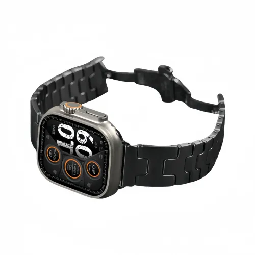 Akkerds Ремешок Apple Совместимость Металл IWatch S11 S10 S9 8 7 6 5 4 3 SE Ultra 190 мм 49 Часы Циферблат