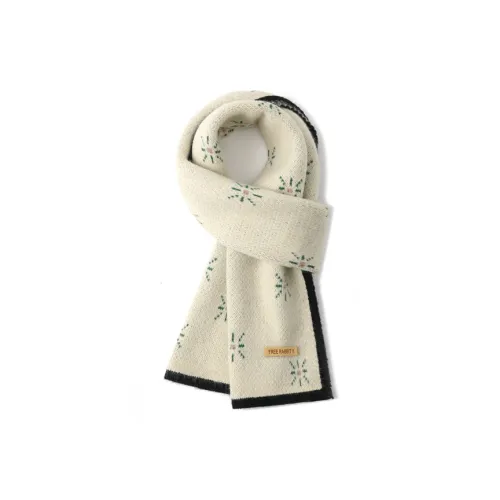 FREE RABBITⅡ Праздник Празднование Утолщенный Теплый Шалик с защитой шеи Унисекс