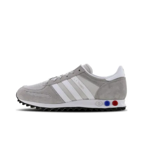 Adidas Originals LA Trainer Slip Resistant Abrasion Resistant Низкий Топ Повседневная обувь Мужская Серый