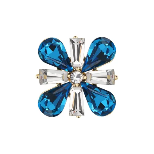 Yiru Гальванизированный сплав Броши Женские