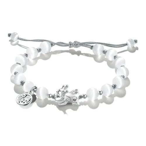 Listen To The Flowers Bloom Obsidian Браслеты Унисекс