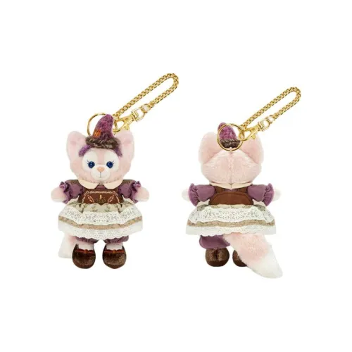 Disney Линабелл Ключница 2024 Хэллоуин Коллекция Duffy and Friends Куклы Плюшевая Подвеска 13 см Высота