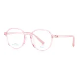 Прозрачно-розовый - C04 Один Рамка