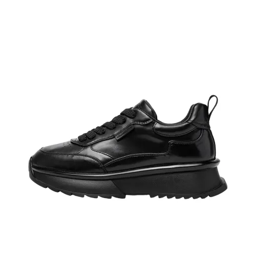AQUASCUTUM Повседневный Низкий Топ Черный Мужской