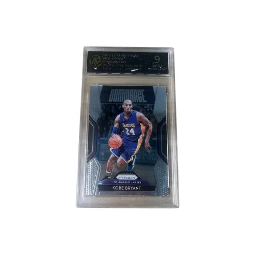 PANINI 2018-19 Prizm Kobe Bryant Prizm Kobe Bryant Black Mamba Dominant TKA RPA 9 POINT Star Card Certified Cards 1 Pack