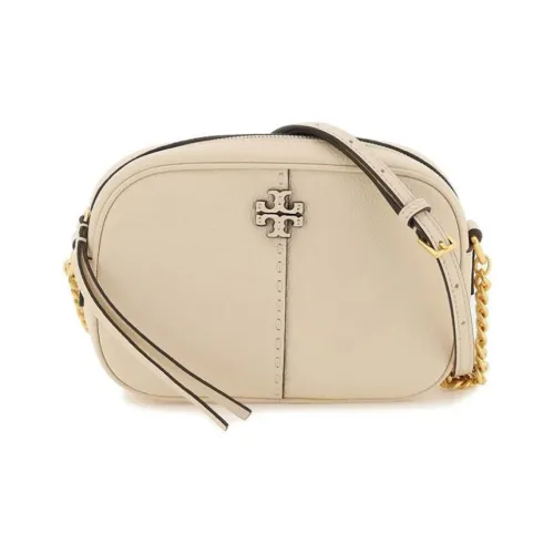 TORY BURCH McGraw Зернистая кожа личи кожа сумка Camera сумка через плечо сумка на плечо обычный женский светло-розовый