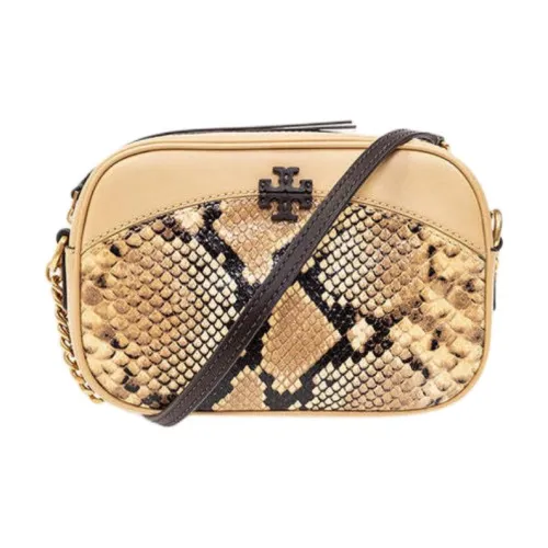 TORY BURCH McGraw кожа Camera сумка сумка сумка через плечо женская умбра