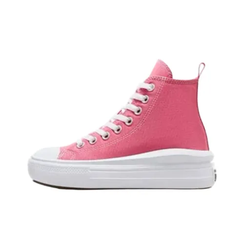 Converse Chuck Taylor All Star Износостойкие Высокие Кеды для Детей Розовые Подростковые