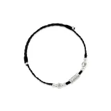 Браслет с карпом кои Lucky (Черная веревка)