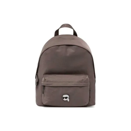 Рюкзак из переработанного нейлона K Ikonik от KARL LAGERFELD средний мужской черный