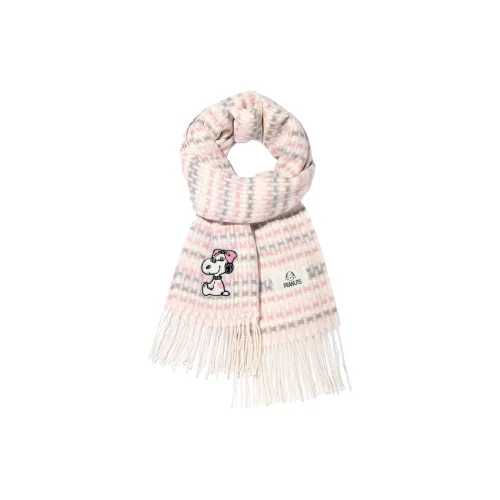 Снупи Полиэфирный трикотаж Шарфы Унисекс