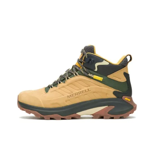 MERRELL MOAB SPEED 2 Альпинистские и туристические ботинки MID Топ Желтый Мужской