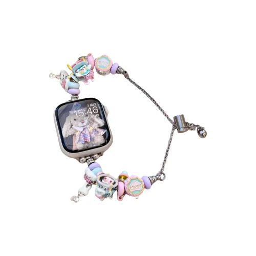 ZHUOJI Ремешок Apple Совместимость Резиновый Материал Лента