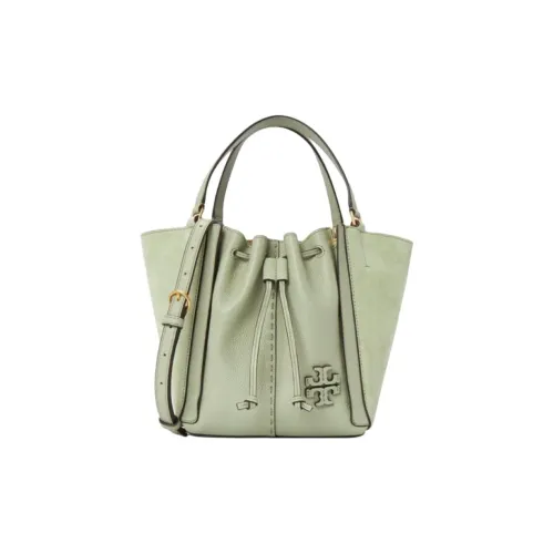 TORY BURCH McGraw Кожа с Замшей Сумка через плечо Сумка Женская Сосновый морозный зеленый