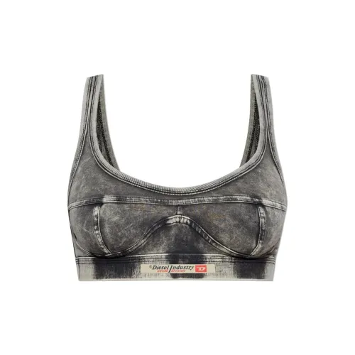 DIESEL Серый Женские Бюстгальтеры