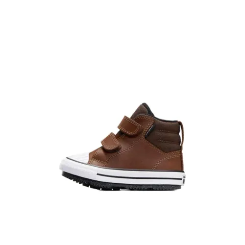 Конверс Чак Тайлер All Star High Топ Обувь для малышей Коричневый белый Infant And Toddler