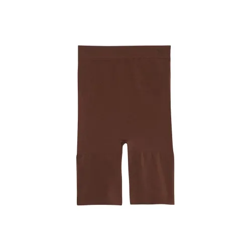 Victoria's Secret SeamlessShaping MID Бедро Шорты Ганаш Корректирующее белье Низ Женские Ганаш