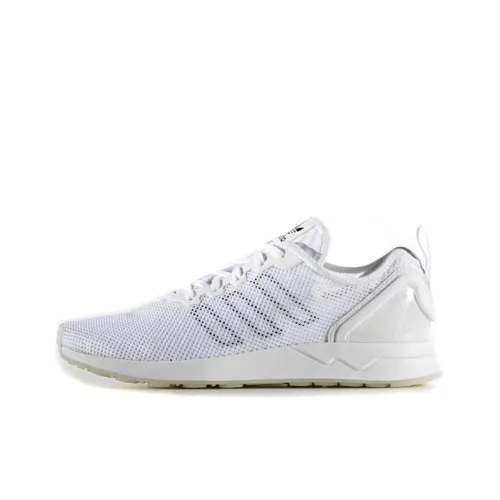 Adidas Originals ZX Flu Slip-Resistant Abrasion-Resistant Low Top Повседневная обувь Унисекс Белый