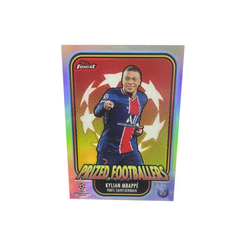 Topps UEFA Champions League FINEST Особенная карта Франция Париж HUANGMA Mbappé Спортивные карты 1 шт