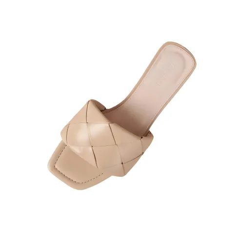 ALOHAS Слипоны Женские Бежевые