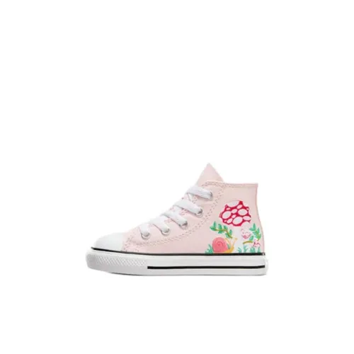 Converse Chuck Taylor All Star Anti KICK Амортизация Высокие Кеды Малыша Светло-розовые Infant And Toddler