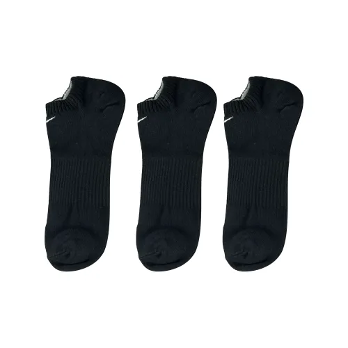 Низкие носки Nike мужские 3 упаковки черные