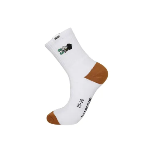 Victor x One Piece Коллаборация Носки Crew Унисекс 1 упаковка хаки