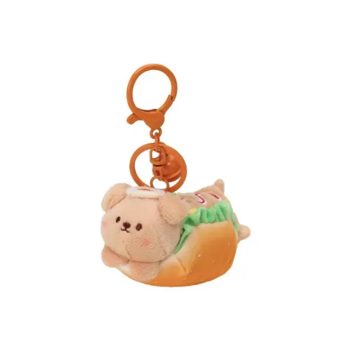 OU DI PIG Креативное Яйцо Hot Dog Куклы Плюшевый Брелок 10 см Рекомендуемая Высота