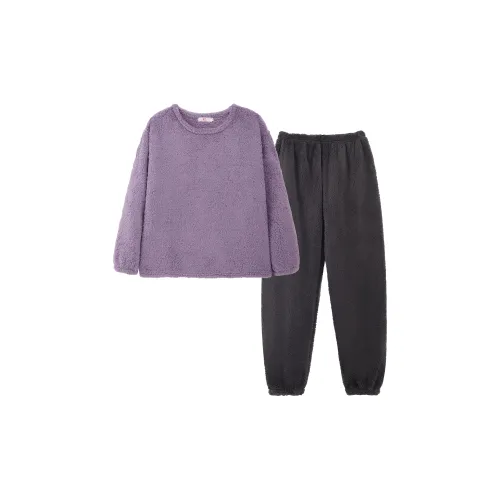 WANANNI Пижамный комплект женский фиолетовый