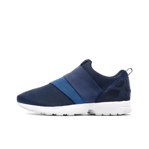 Adidas Originals ZX Flu Slip-Resistant Abrasion-Resistant Low Top Повседневная обувь Мужская Blue
