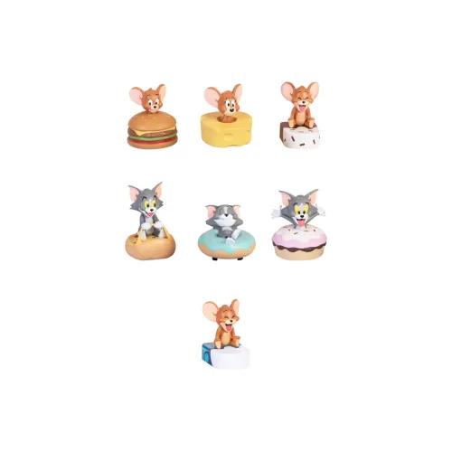 Tom And Jerry Characters Классический Gourmet Collection Слепые коробки Один Mystery Коробка Целая коробка 6 шт