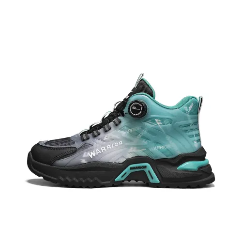 Warrior Casual High Top Черный Серый Зеленый Мужской