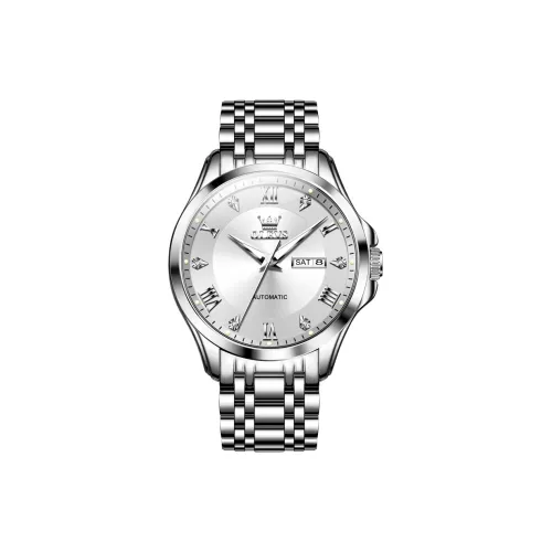 OLEVS Wisdom Series Механические Мужские Часы с Белым Циферблатом