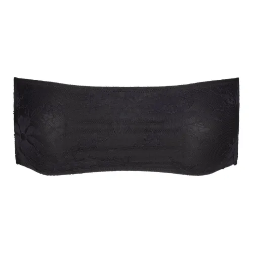 SKIMS FW24 Ультра Fine Lace Бандо Бюстгальтер Женский 1 Пачка Onyx Onyx