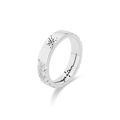 WANLIACC Сплав Дым Текстура Кольцо Женское