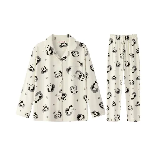 William Pajama Комплект Женский Абрикос