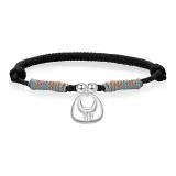 Черный Little Fat Удача Ткани вязаные Браслеты