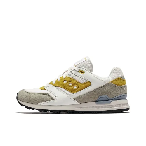 Saucony COURAGEOUS Беговые кроссовки Низкий верх Белый Серый Желтый Унисекс