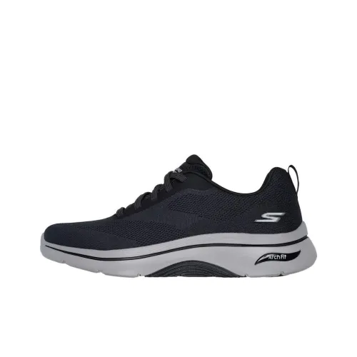 Skechers GO walk Arch Fit 2,0 Low Топ Кэжуал Мужской Черный